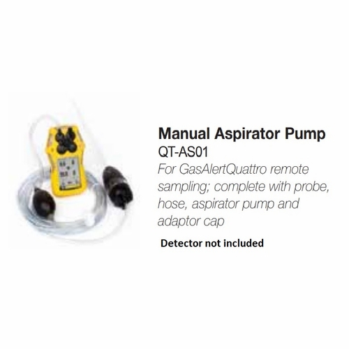 HONEYWELL BW TECH Portable Accessories QT-AS01 Manual aspirator pump kit with probe (1 ft. / 0.3 m)