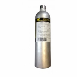 HONEYWELL BW TECHNOLOGIES  CG2-JX-34 Dual Gas Cylinders (2-gas mix)CH4 (2.5% / 50% LEL), O2 (18.0%)