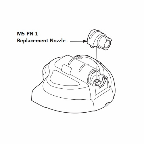 HONEYWELL BW TECHNOLOGIES M5-PN-1 Repl nozzle for generation 2 GasAlertMicro 5 Series