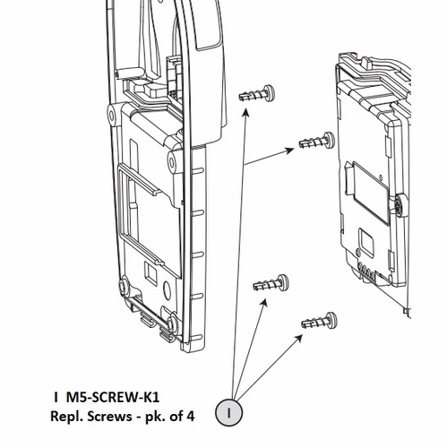 HONEYWELL BW TECHNOLOGIES  M5-SCREW-K1 Replacement screw kit for GasAlertMicro 5 Series