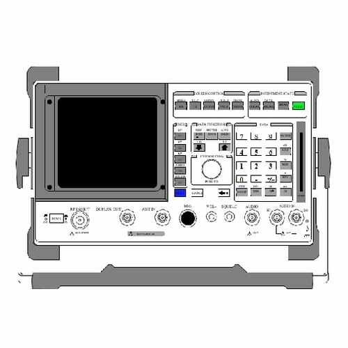 HP/AGILENT 8920A LAND MOBIL RADIO TEST SET, REPAIRED