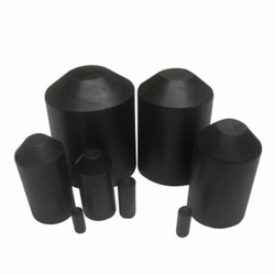 HSEC-200-BK HEAT SHRINK END CAP 2 inch  2.17 inch -1.0 inch
