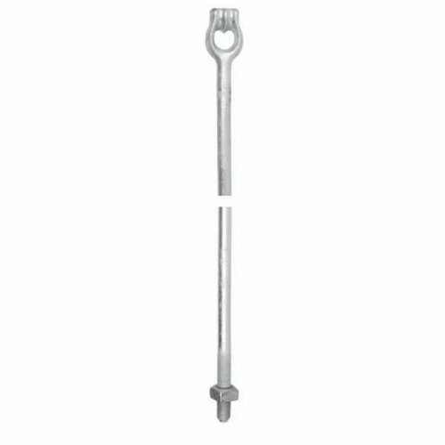 HUBBELL 5348  TWINEYE 5/8 X8FT THREADED ANCHOR ROD