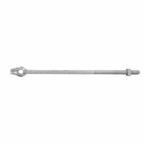 Hubbell 5512  5/8 X 12 Inch  Thimbleye Bolt Straight 096359072706