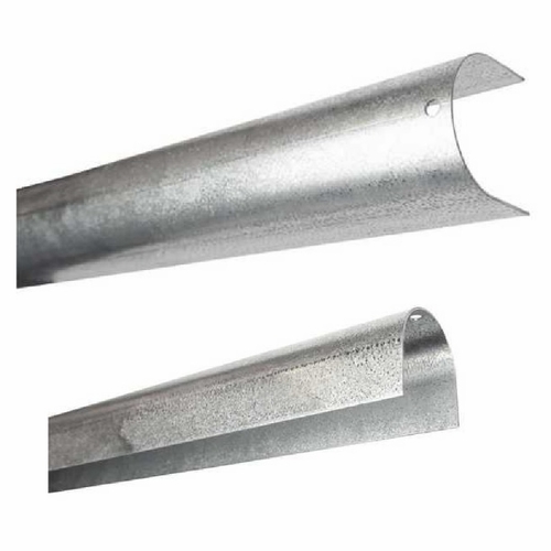 Hubbell 6533 2-3/16 Inch  Id X 8 Foot  Cable Guard U-Cable Style Galvanized Steel 096359073468