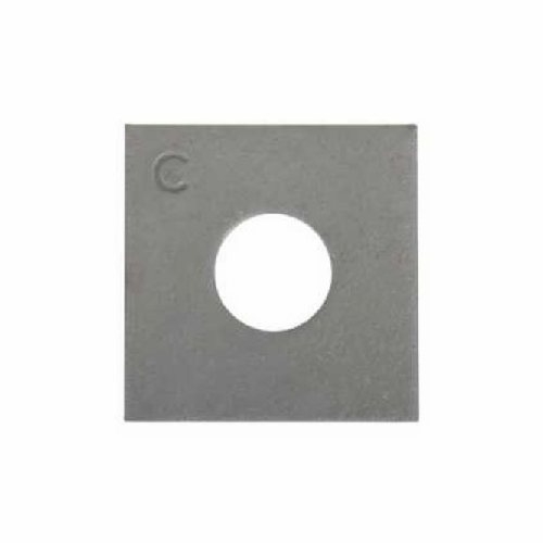 Hubbell 6812  2 Inch X 2 Inch  Square Washer For 5/8 Bolt ***Minimum Order 400***  096359073758