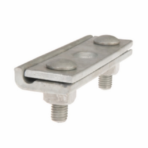 Hubbell 7903L 3-Bolt, Straight, Messenger Suspension Clamp For 5/8 In  Bolt W/Flat Keeper Box Of 25