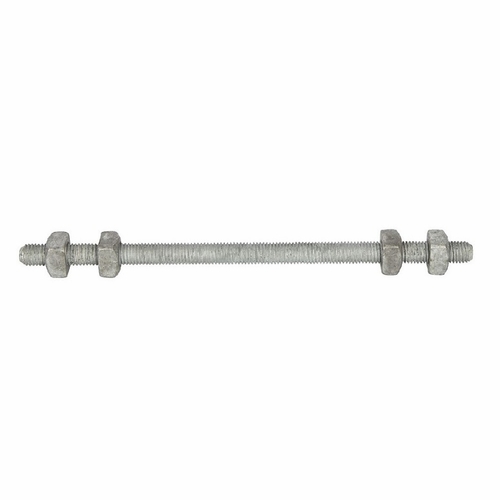 HUBBELL 8864 5/8 inch X 14 inch Double Arming Bolt with 4 Nuts 096359075684
