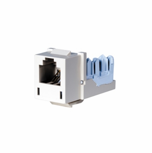 HUBBELL HXJUOWOff White USOC XCELERATOR™ Jack 6 Position 662620824710