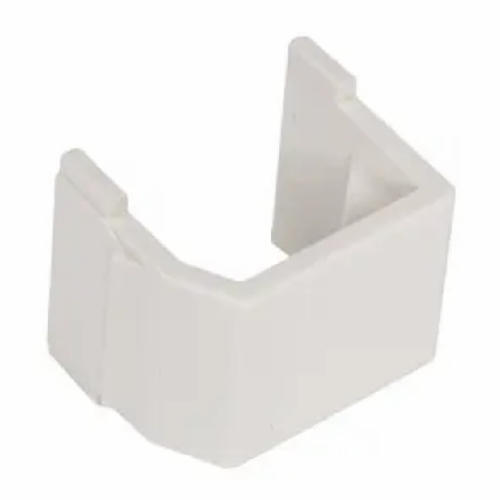 HUBBELL SFB10 Snap-Fit,Keystone, Blank, Office White, 10 Pack 662620780603