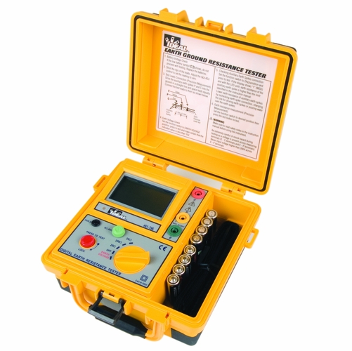 IDEAL 61-796 MEGGER, EARTH GROUND TESTER, 3 POLE