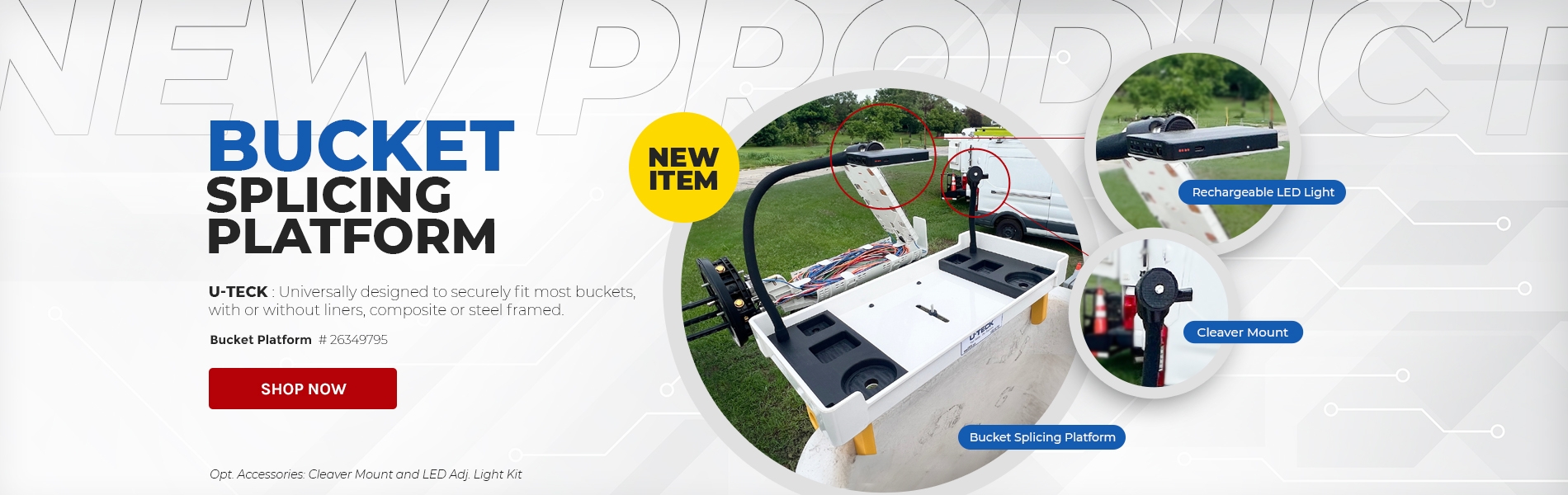 UTECK 56000 Bucket Splicing Platform