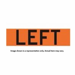 inch LEFT inch REFLEXITE OVERLAY FOR 48 inch SIGN