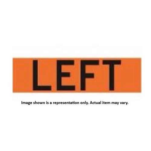 inch LEFT inch REFLEXITE OVERLAY FOR 48 inch SIGN