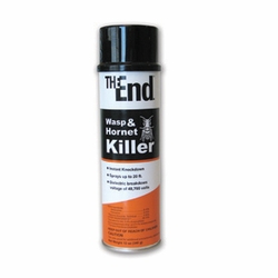 inch THE END inch WASP & HORNET SPRAY 12oz CAN