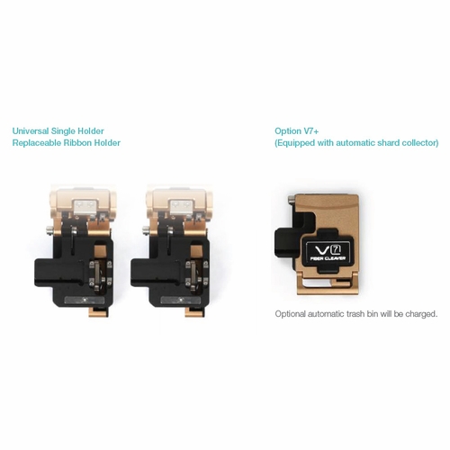 INNO V7+ HIGH PRECISION CLEAVER WITH AUTOMATIC TRASH BIN FOR RIBBON OR SINGLE FIBER