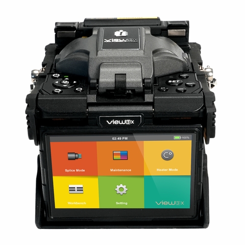 Inno View 3X Kit Active V Groove Clad Alignment Fusion Splicer Kit With Cloud Base