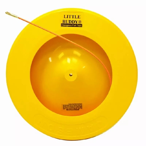 Jameson 10-150Rr Little Buddy Fiberglass Fish Tape Ez-Reel, 3/16 Inches  X 150 Feet  810841036881