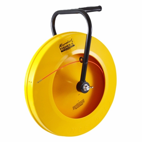 JAMESON 10-18-350MDR 1/8 in. x 350 ft.  MICRODUCT FISHER II FISH TAPE W/HANDLE