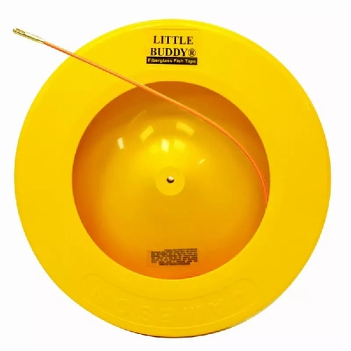 Jameson 10-300Rr Little Buddy Fiberglass Fish Tape Ez-Reel, 3/16 Inches  X 300 Feet  810841036911