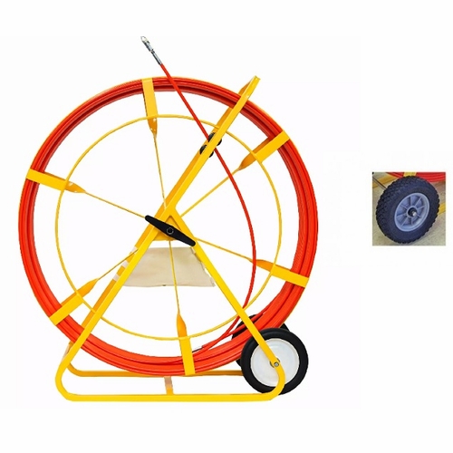 Jameson 11-38-1000Mm-Awk Big Buddy Conduit Rodder, 1/2 Inches  X 1000 Feet , All-Terrain Wheels, Met