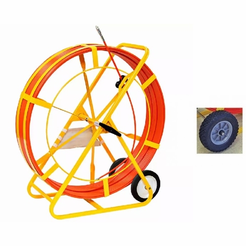 Jameson 11-38-400M-Awk Big Buddy Conduit Rodder, 1/2 Inches  X 400 Feet , All-Terrain Wheels, Marked