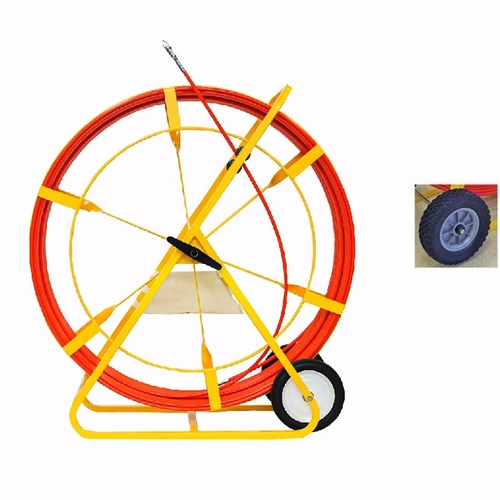 Jameson 11-38-500M-Awk Big Buddy Conduit Rodder, 1/2 Inches  X 500 Feet , All-Terrain Wheels, Marked