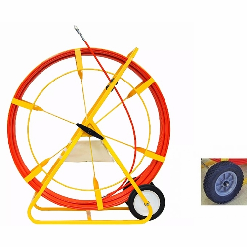 Jameson 11-38-800Mm-Awk Big Buddy Conduit Rodder, 1/2 Inches  X 800 Feet , All-Terrain Wheels, Metri