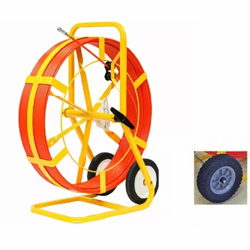 Jameson 11A-25-400M-Awk Good Buddy Ii Conduit Rodder With All-Terrain Wheels, 3/8 Inches  X 400 Feet