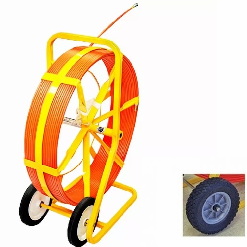 Jameson 11A-25-500M-Awk Good Buddy Ii Conduit Rodder With All-Terrain Wheels, 3/8 Inches  X 500 Feet