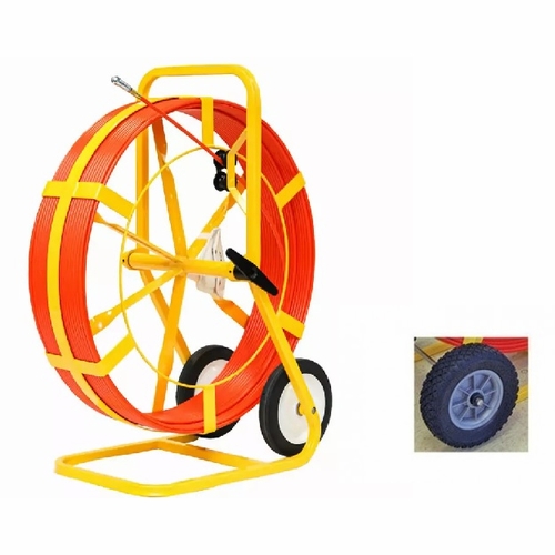 Jameson 11A-25-500Mm-Awk Good Buddy Ii Conduit Rodder With All-Terrain Wheels, 3/8 Inches  X 500 Fee