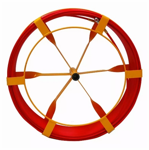 Jameson 12-400RRMM Duct Hunter Traceable Rodder EZ-Reel, 5/16 in. x 400 ft Metric, Marked