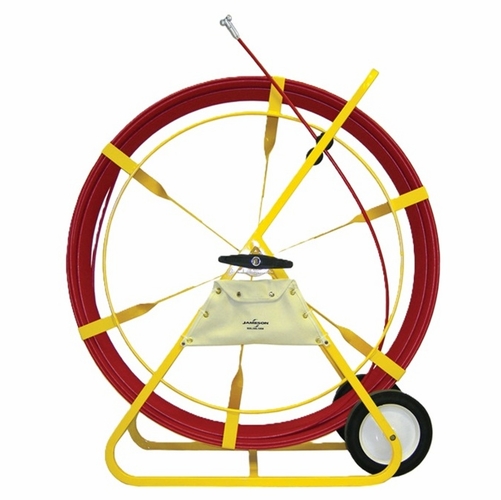JAMESON 13-716-300MM DUCT HUNTER TRACEABLE RODDER, 7/16 IN. x 300 FT. METRIC, MARKED 810841033