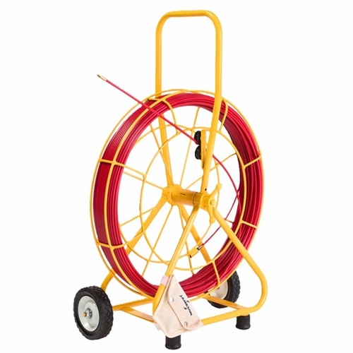 Jameson 16-14-500MM Duct Hunter Traceable Rodder, 1/4 in. x 500 ft , Metric, Marked