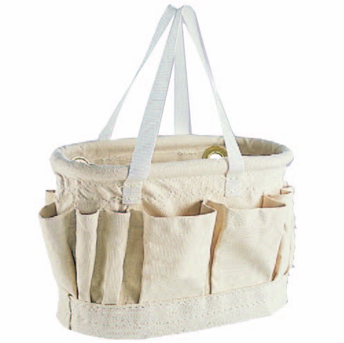 Jameson 24-42 Canvas Tool Bag With Handles, 13 Outside Pockets