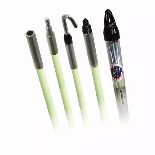 Jameson 7S-45T FISH ROD KIT - 3/16 INCHES DIAMETER, FOUR 5 FEET RODS. INCLUDES BULLET NOSE WITH EY