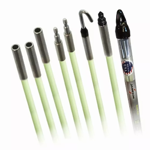 Jameson 7S-718T Fish Rod Kit - 3/16 Inches  Diameter, Seven 18 Inches  Rods. Includes Bullet Nose Wi