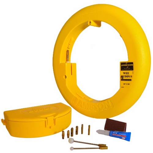 JAMESON 8-18-100K 1/8 in. x 100 ft. WEE BUDDY® FISH TAPE WITH KIT