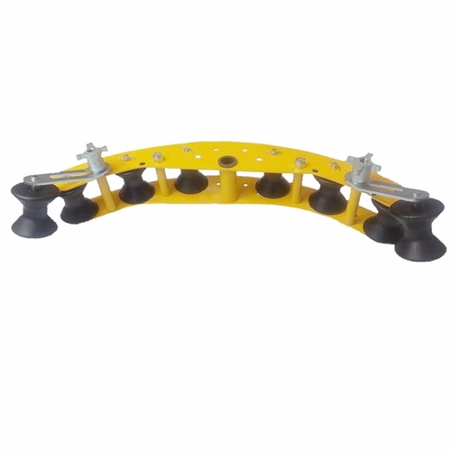 JAMESON 80-691 90 DEGREE CORNER BLOCK NYLON ROLLER, 3 IN. 815963013826