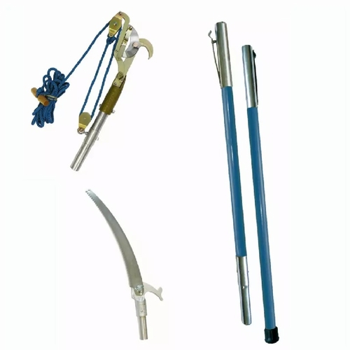 Jameson B-Lite Pole Package W/ Big Mouth Double Pulley Pruner: 6 Feet  B-Lite Extension Poles, 6 Fee