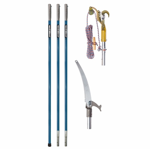 JAMESON B-LITE POLE PKG.W/ JA-14 PRUNER - 6 FT  B-LITE BASE POLE, 6 FT  B-LITE EXTENSION POLE