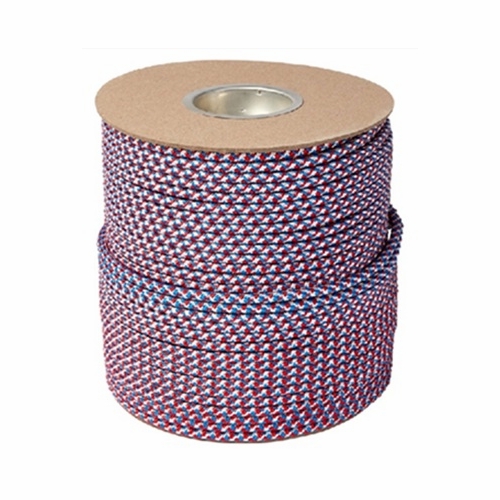 JAMESON BR-500-RWB 5/16in. x-500 ft.  POLY BUMPY ROPE, RED WHITE BLUE
