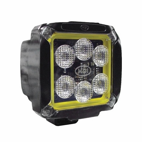 Jameson HDI-1812-3000-HY HDI Series 33 Watt LED Equipment Light, Spot/Wide Beam, 3000 lumen upc 8108