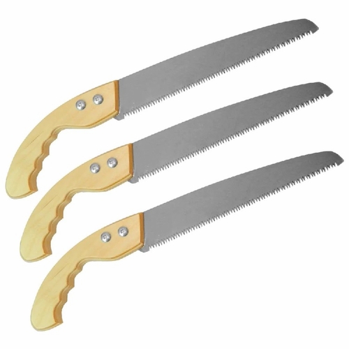Jameson Hs-11Te-Sw-3Pk Handsaw, Straight Blade, Wood Handle 810039229040