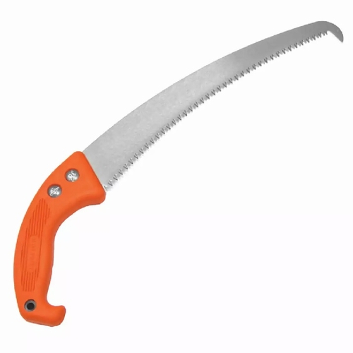 JAMESON  HS-13TE-HO 13 INCHES  TRI-CUT HAND SAW, HOOK - ORANGE