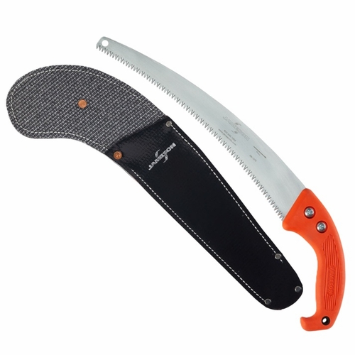JAMESON HS-13TE-OB 13 INCHES  HAND SAW, ORANGE, RUBBER BELTING SCABBARD