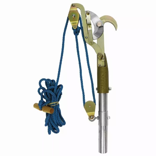 JAMESON JA-34DP-PKG BIG MOUTH DOUBLE PULLEY 1.75 INCHES  PRUNER WITH ADAPTER, ROPE
