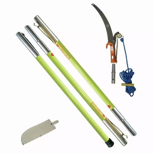 JAMESON JE-11K THREE 6 FT. JE POLES, PH-11 PRUNER, PHA-11 ADAPTER, ROPE, SB-1T SAW BLADE, SCABBARD