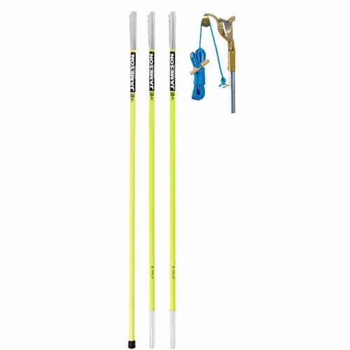 JAMESON  JE-14K THREE 6 FT.  JE POLES, JA-14 PRUNER, PHA-14 ADAPTER, ROPE