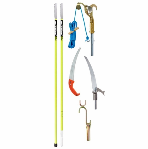 Jameson JE-6PKG-2  JE Kit: Pruner, Pole Saw, Wire Limb Raiser, Hand Saw, Poles 815963018500